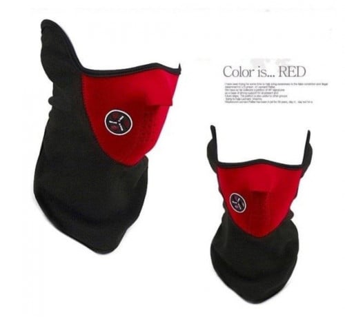 قناع حماية الوجه من الغبار والهواء البارد والتلوث