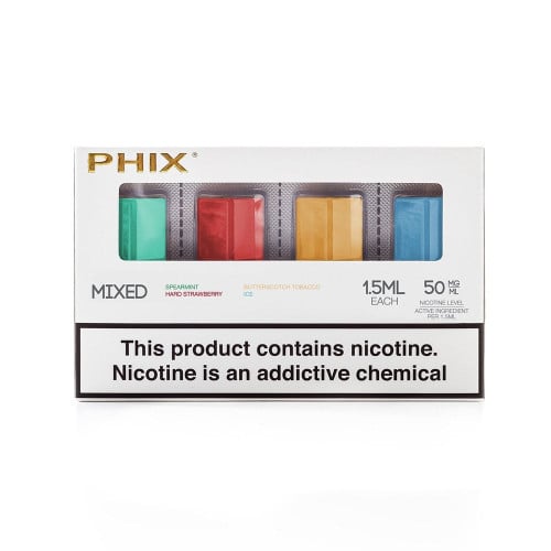 بودات PHIX الشهيرة نكهات مشكلة فيكس