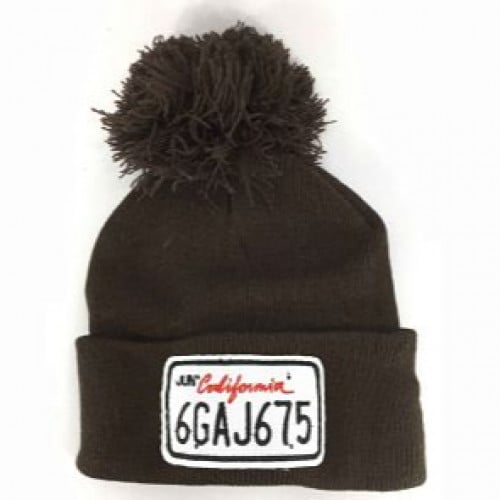 ايس كاب بني بكوره (KK251118-3 Brown Beanie & Bubble Hat)