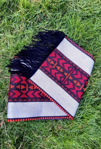 شال سدو مبطن بقطن طبيعي صافي 100%