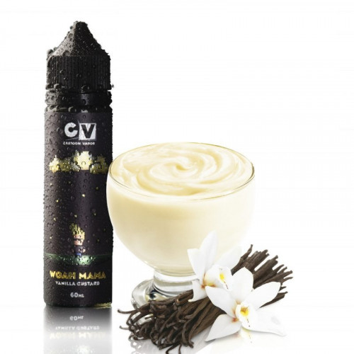 نكهة سي في فانيلا كاسترد CV WOAH MAMA VANILLA CUSTARD - متجر زيرو - شيشة الكترونية - سحبة سيجارة - نكهات فيب - ZERO VAPE STORE