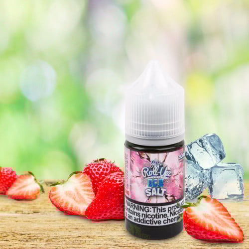 نكهة سولت فروالة بارد رول ابز Roll Upz Salt Strawberry Ice