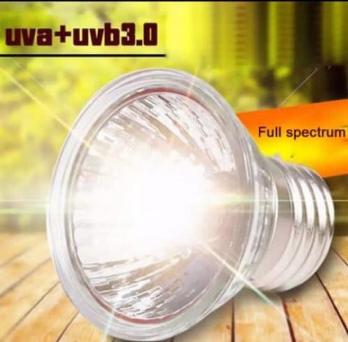 مصباح UVB + UVA بديل ضوء الشمس + تدفئة