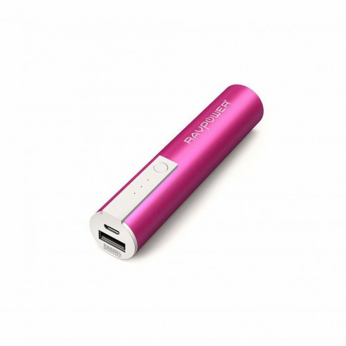 بطارية متنقلة بسعة 3350mAh - وردي راف باور