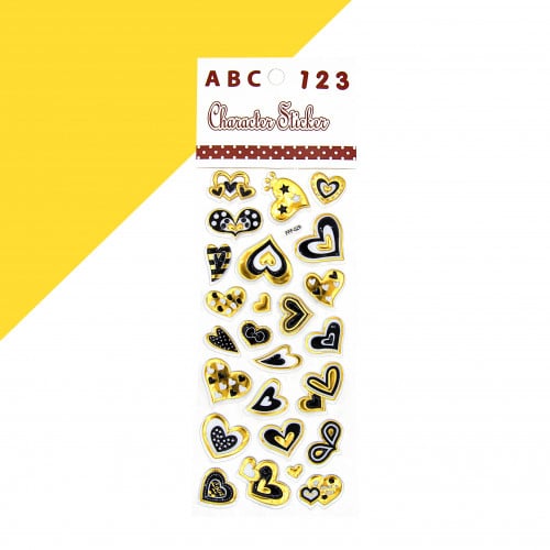 ستكرات بأشكال قلوب منوعه