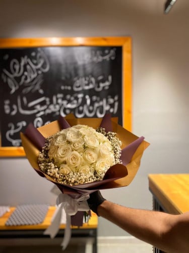 ورد جوري ابيض