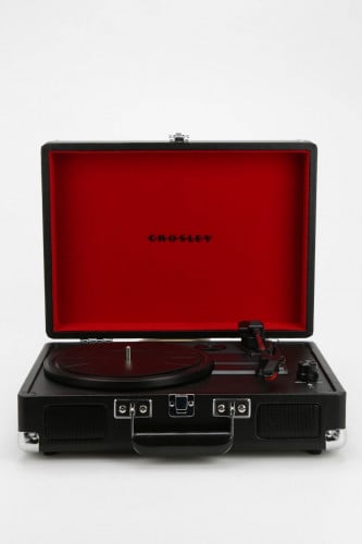 Crosley Record Black and Red