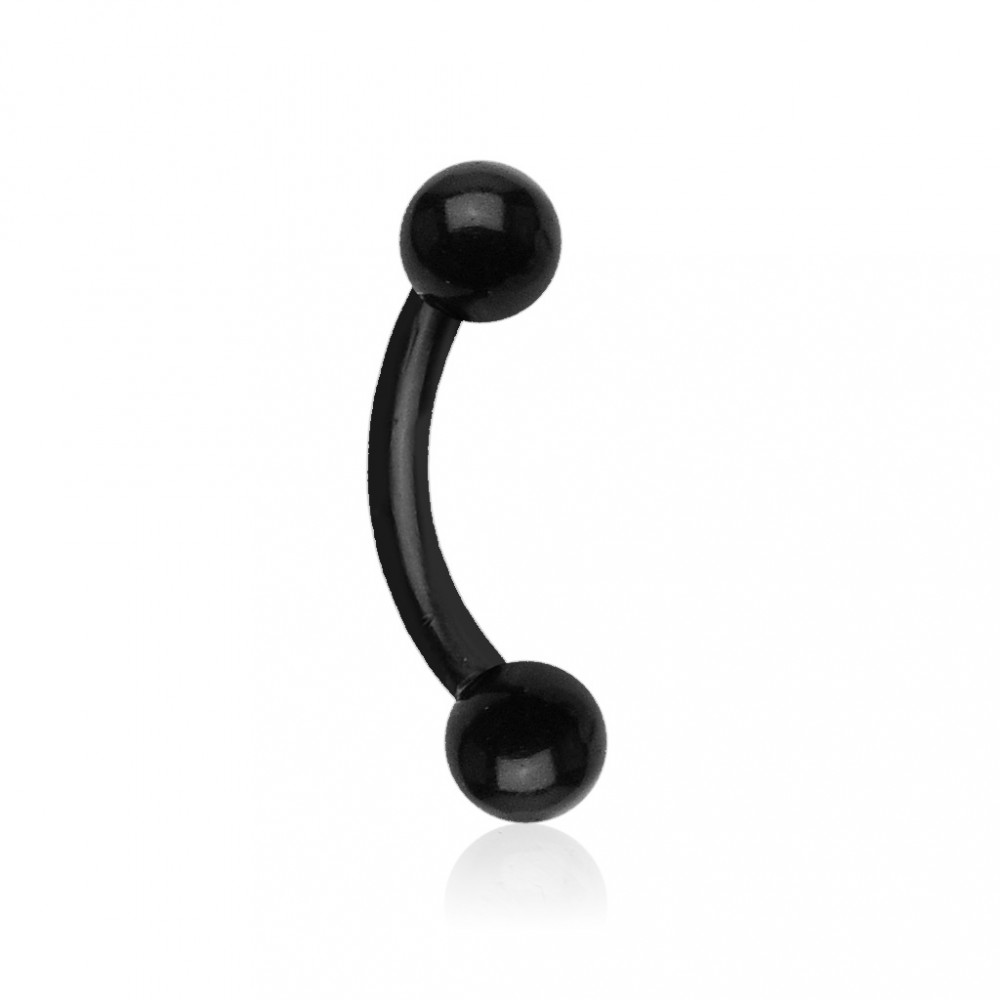 16G Acrylic Flexible Curved Barbell