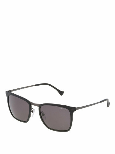 Police Wayfarer Black Frame & Brown Gradient Mirrored Sunglasses