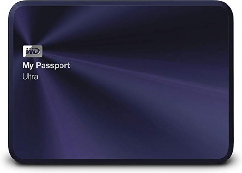 قرص صلب ويسترن ديجيتال ماي باسبورت الترا ميتال 2 تيرا ازرق