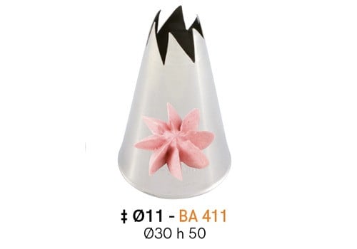 BA 411 قمع وردة روز ( D. 11 MM )