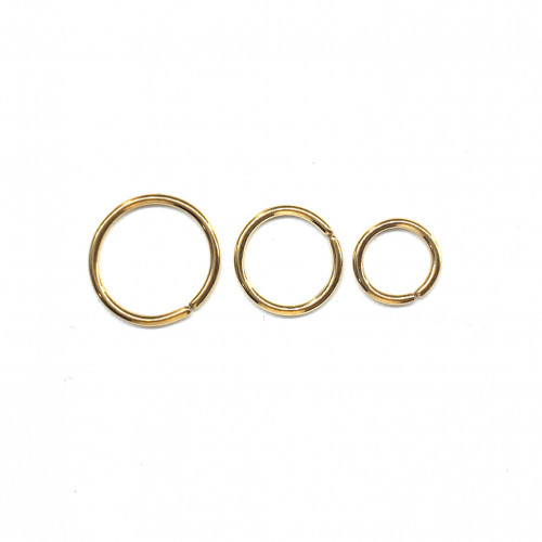 18g Gold Hoop