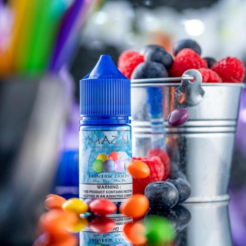 Salt flavor Mazaj Rainbow Candy - Vape Saudi Arabia - Original Devices  Flavors