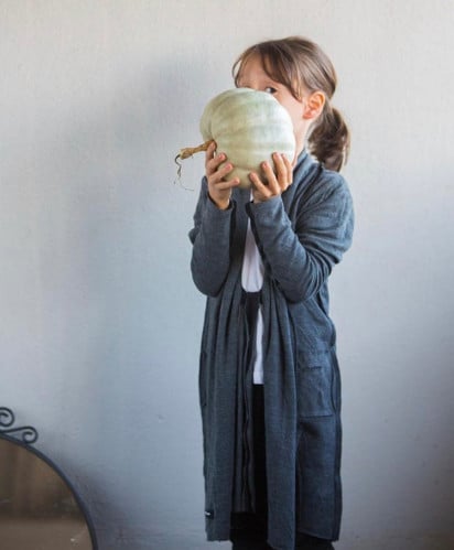 PRESTON GREY CARDIGAN