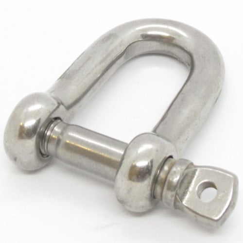 حلقة ربط على شكل D قصير مقاس 12مم