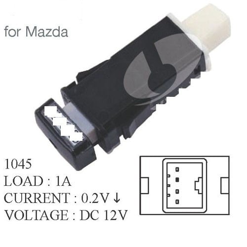 #10386W مفتاح مكيف مازدا / AC SWITCH MAZDA 12V