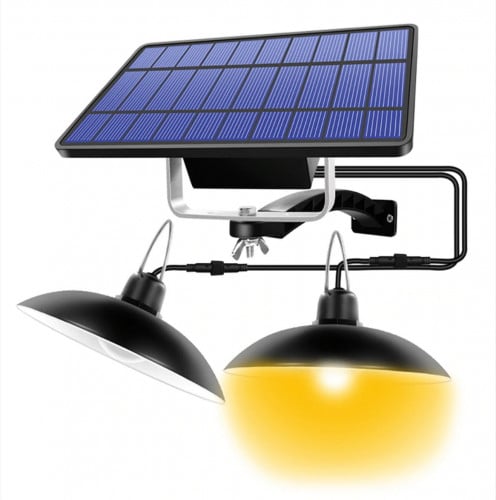 3500K كشافين طاقة شمسية مع لوح للطاقة الشمسية للجلسات الداخلية والخارجية -