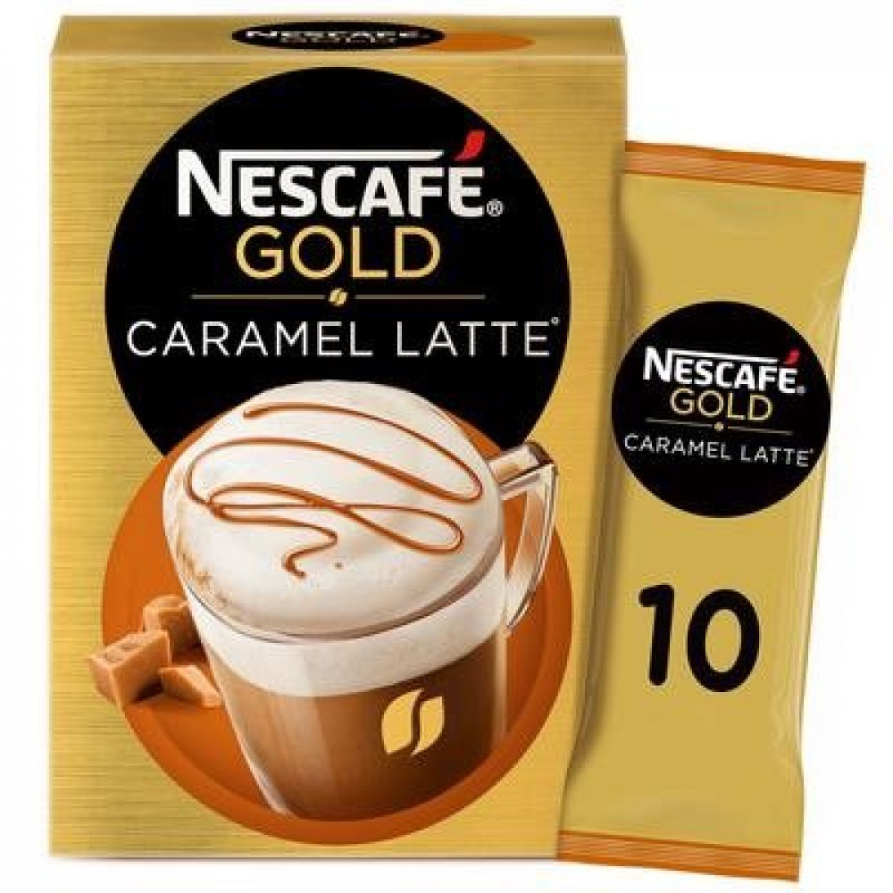 Nescafé Gold Cappuccino Caramel sachet unique