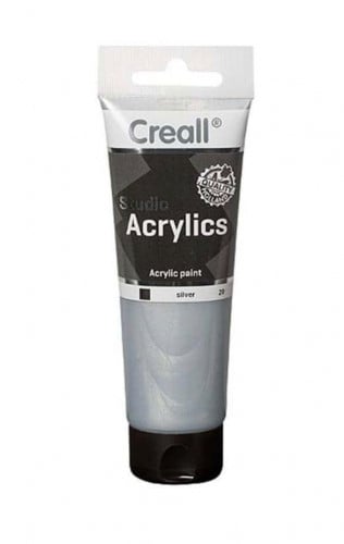 الوان اكريلك استديو كلير250مل فضي لامع98