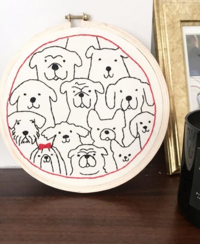 لوحة لمحبين الحيوانات مقاس 17cm