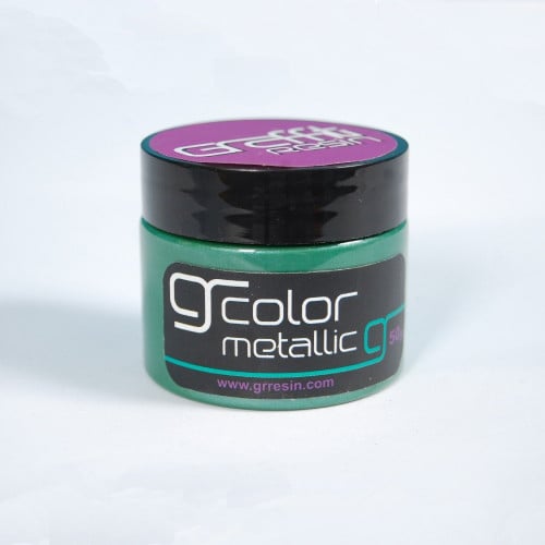 611 - ميتلك أخضر غامق Graffiti Resin Metallic Dark Green