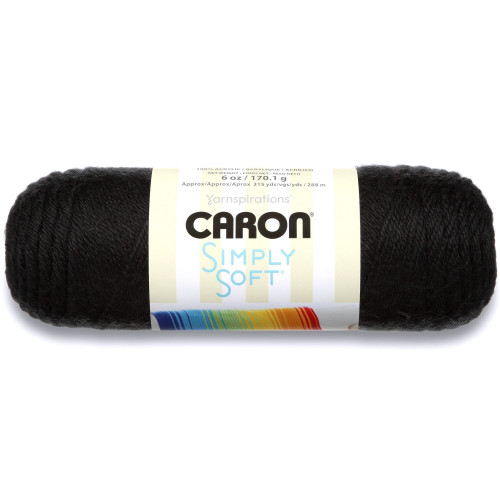 CARON SIMPLY SOFT, Black