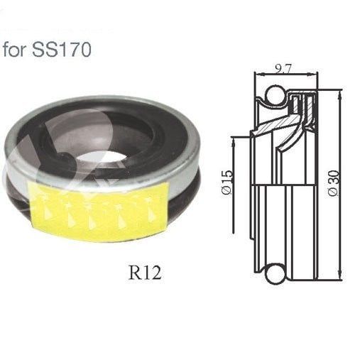 11990W# صوفة كمبروسر ياباني سيكو سيكو / COMPRESSOR SHAFT SEAL FOR SEIKO SEIKO SS140 SS170