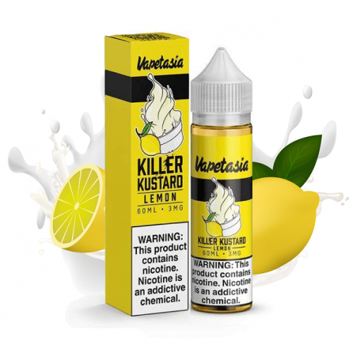 نكهة كيلر كاسترد ليمون Killer Kustard Lemon Vapetasia