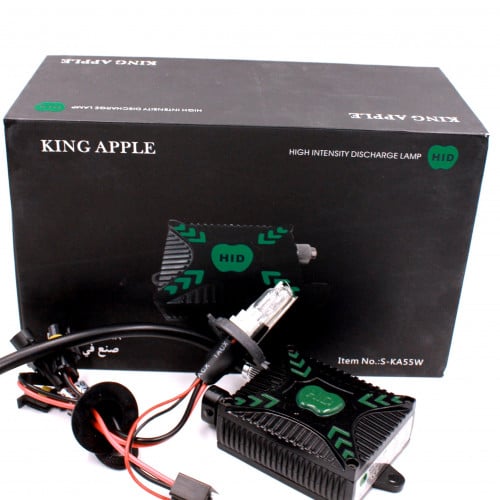 طقم محولات زنون king apple + لمبات
