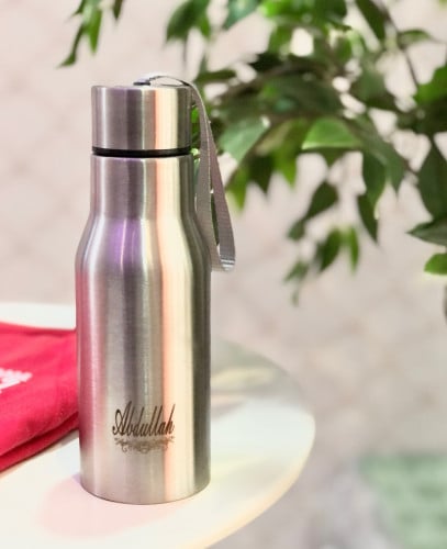 حافظة ماء للمواليد منحوتة ليزر 320 مل