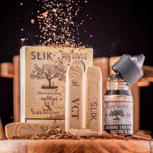 جديد سحبات جاهزة SLIK نكهة VCT الشهيرة تباكو