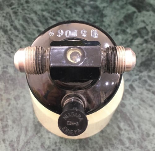 RECEIVER DRIER 3-8 FLARE W-VALVE 1-4 No 10800A  صفاية فريون فلير