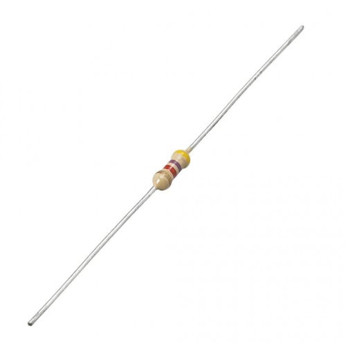 Carbon Film Resistor R12Ω ±5%，1/4W مقاومة كربونبة