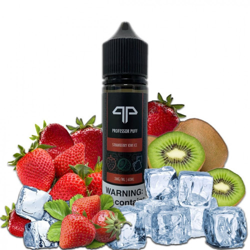نكهة فيب بروفيسور بف فراوله كيوي بارد Professor Puff Strawberry Kiwi ICE Vape