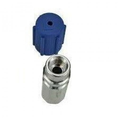 12012W#بلف تعبئة فريون للسياره / CHARGING VALVE 7-16 FE MALE LOW SIDE R-134A