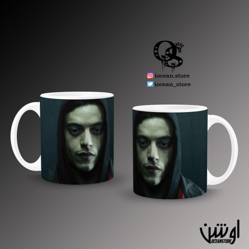 Mug-010- كوب mr robot - مستر روبوت