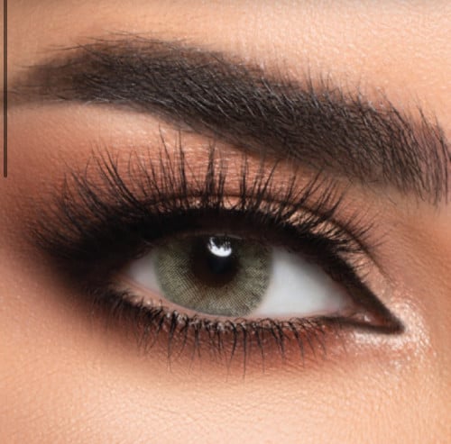 عدسات ملونة من لنس مي ( لايم )