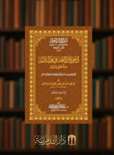 ارجوزة ابن الشحنة في علم البلاغة - حواشي غلاف