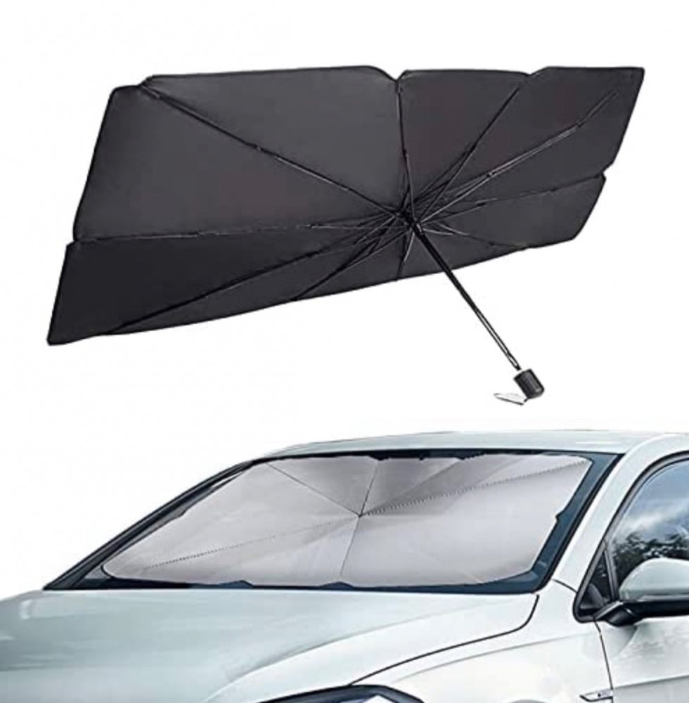 شماسة السيارة للحماية الداخلية - شماسة الزجاج الأمامي