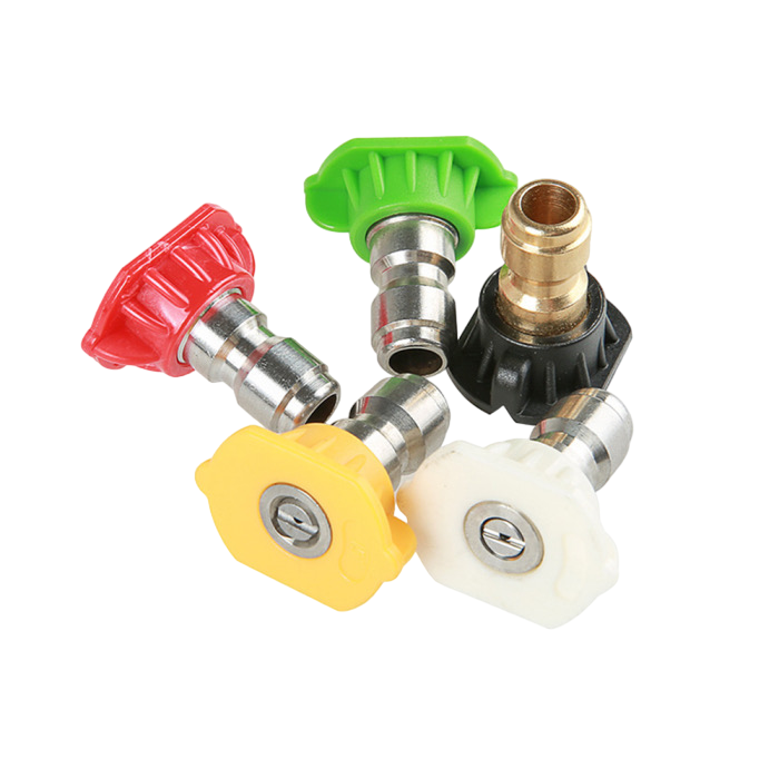 مسدس غسيل - عالي الضغط + فوهات متنوعة