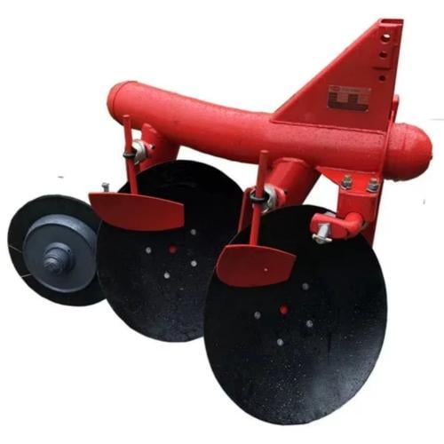 Cylindrical furrow plow