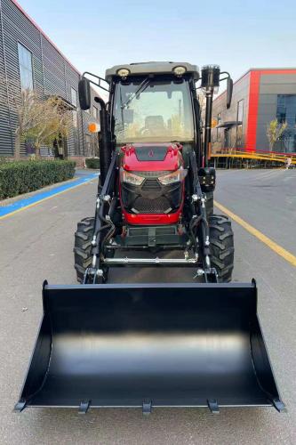Agricultural tillage with a 504-size peripheral loader