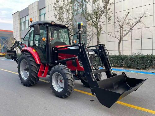 حراثة زراعية مع شيول أمامي  مع حفار خلفي حجم 804