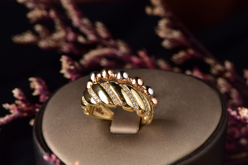 modern italian ring - مجوهرات اليافعي جمان