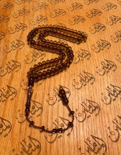 سبحة بكلايت خام امريكي خامة ونظافه قص ذروي 7في11 م...