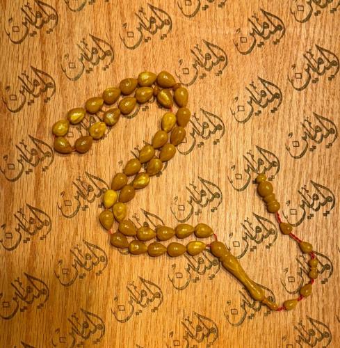 سبحة بكلايت قص دمعة خام امريكي خراطة نظيف رنه وصوت...