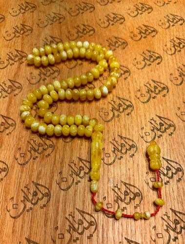 سبحة بكلايت خام امريكي خامة ونظافه قص ذروي 7في11 م...