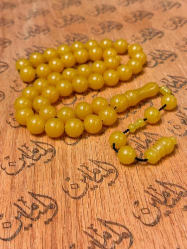 سبحة بكلايت خام امريكي خراطة نظيف رنه وصوت وكثافه...