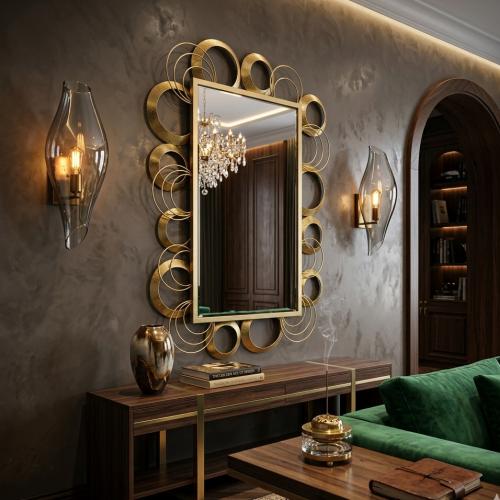 مرآه فاخرة بتصميم عصري