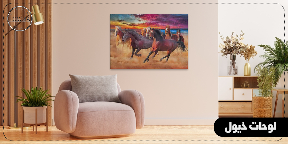 لوحات خيول من لوحة لكل محبي الخيل العربي الأصيل